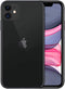 For Parts: APPLE IPHONE 11 128GB UNLOCKED MHCA3LL/A - BLACK -CRACKED SCREEN