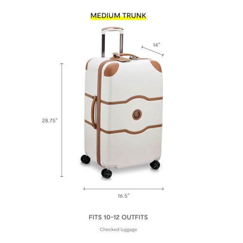 DELSEY PARIS CHATELET AIR 2.0 HARDSIDE LUGGAGE WITH SPINNER WHEELS 26" - ANGORA - Brand New