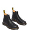 2976 DR. MARTENS UNISEX CHELSEA LEATHER BOOTS MEN 8 WOMEN 9 BLACK - Like New