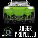 EGO POWER+ SNT2120AP 21 IN. 56V SINGLE STAGE AUGER PROPELLED SNOW BLOWER - GREEN - Like New