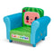 DELTA CHILDREN UPHOLSTERED CHAIR, COCOMELON - BLUE/GREEN - Brand New