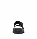 2113111 SOREL WOMEN'S REIN SLIDE SANDALS - SIZE 9.5 (AK7.5, W40.5) - BLACK/BLACK - Like New