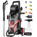 Pressure Power Washer 4500PSI with 4 Quick Connect Nozzles, Inlet Hose & Filter - Like New