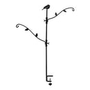 Home-X Multihook Bird Feeder Stand with Adjustable Branches and Deck-Mounting - Brand New