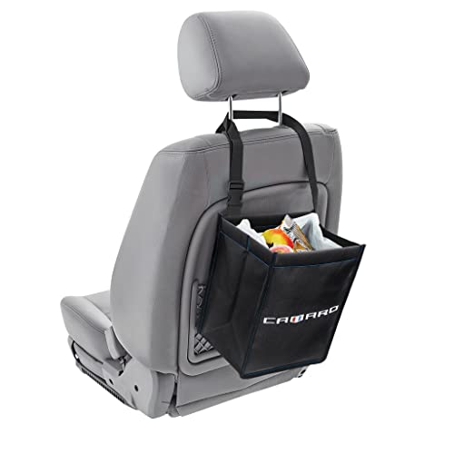 7001062AT SMART DESIGN CAMARO VEHICLE WASTE BAG WITH ADJUSTABLE STRAP - BLACK - Like New