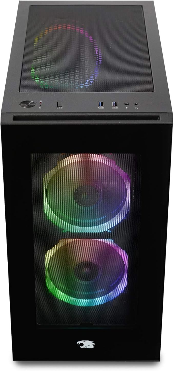 IBUYPOWER ELEMENT MINI 9300 RYZEN 3 3100 8GB 240GB SSD AMD RADEON RX 550 - BLACK - Brand New
