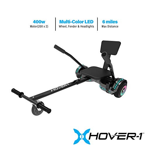 Hover-1 Chrome 2.0 Electric Self Balancing Hoverboard with 7 mph Max Speed - Like New