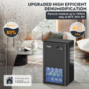 TOLIFE DEHUMIDIFIER FOR BEDROOM, 95 OZ WATER TANK, (950 SQ.FT) QUIET - BLACK - Like New