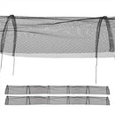 NTSY 2 Pack Black Mesh Tunnel Cloche Adjustable Durable Plant Cover - Brand New