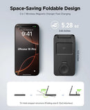 KAILWOKK 3 IN 1 MAGNETIC WIRELESS FOR IPHONE CHARGING STATION - BLACK - Like New