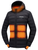 ORRNIKKO Womens Heated Jacket with Battery Pack 12V 20000mAh MEDIUM, BLACK - Brand New