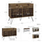 AMERIWOOD NOVOGRATZ CONCORD TURNTABLE STAND WITH DRAWERS - WALNUT - Like New