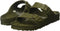 BIRKENSTOCK UNISEX ARIZONA ESSENTIALS SLIDE-ON SANDAL - MEN 9 WOMEN 11 - KHAKI - Like New