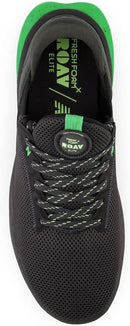 MRVELMK1 New Balance Men's Fresh Foam Roav Elite V1 Shoe Blacktop/Green 8 - Like New