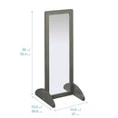 ECR4Kids Toddler Single-Sided Bi-Directional Mirror, Kids Furniture, Grey Wash - Like New