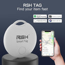 RSH KEY FINDER TRACKER LUGGAGE BLUETOOTH TAG09 - Black/White Like New