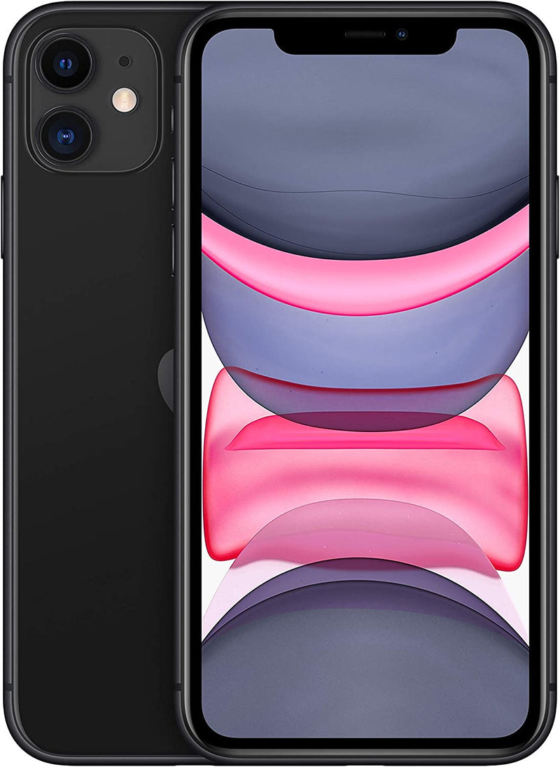 APPLE IPHONE 11 64GB CRICKET - MHCP3LL/A - BLACK - Like New