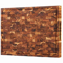 SHUMARU End-Grain Wood Cutting Board Butcher Block 24x18x2.2" B0CT3Y45DF - Brand New