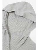 BLUE ICE 5-PACK MEN'S WAFFLE-KNIT PULLOVER HOODIE 2XL BLK/GRY/NATURAL/NVY/OLIVE - Like New