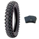 MMG Bundle Combo Tire and Inner Tube Size 120/90-19 B06Y1VKDK2 - Black - Brand New