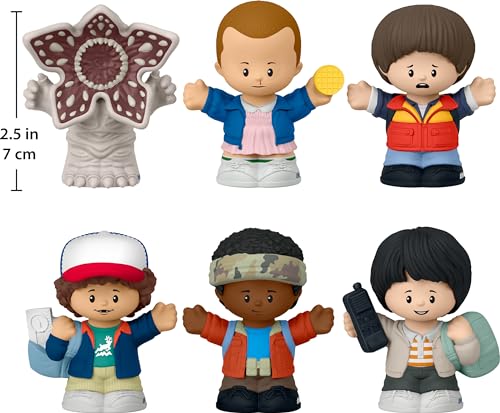 Fisher Price Little People Collector Stranger Things Castle Byers, 6 Figures - Brand New