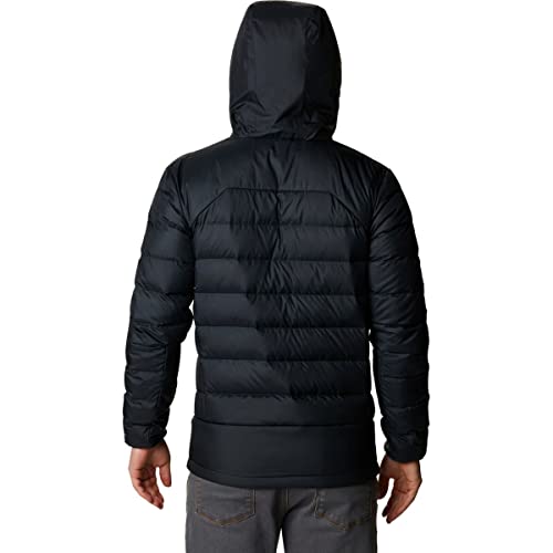 COLUMBIA MEN'S STANDARD AUTUMN PARK DOWN HOODED JACKET SIZE: MEN XL - BLACK - Brand New