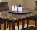 Crown Mark 2721-lzssn 21" Ferrara lazy susan, 21 Inch Round, espresso - Brand New