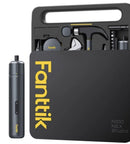 FANTTIK HOUSEHOLD TOOL KIT WITH STUDIO ELECTRIC SCREWDRIVER - BLACK - Brand New