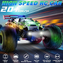 Remote Control Car, RC Cars Kids Toys for Boys, 2.4Ghz RC Truck Toys, Green/Blue - Like New