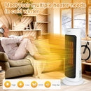 SUNDAY LIVING HOME OSCILLATING TOWER CERAMIC HEATER WITH ADJUSTABLE THERMOSTAT - Like New