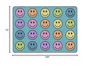 Flagship Carpets Smiley Seating (Seats 20) Classroom Area Rug or Educational - Like New