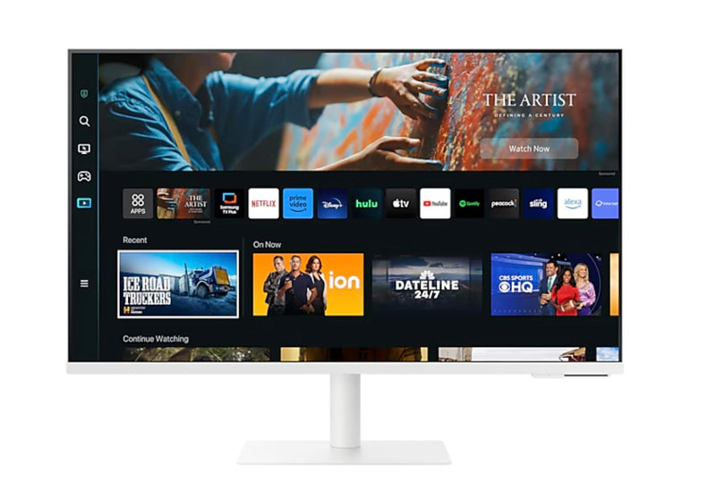 SAMSUNG 27" M70C SERIES 4K UHD USB-C SMART MONITOR & STREAMING LS27CM701UNXZA - Like New