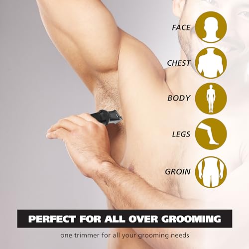 WAHL MANSCAPER SWIVEL 360 TRIMMER FOR MEN 3025951 - BLACK - Like New