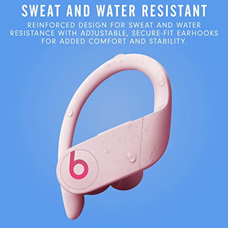 Beats Powerbeats Pro In-Ear Wireless Headphones MXY72LL/A - Cloud Pink New