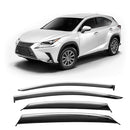 Window Visor Deflectors Extra Durable Rain Guards Shield B0CDLLQX74 - Like New