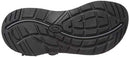 CHACO WOMEN'S Z/CLOUD SANDAL - SIZE: WOMEN 10 - SOLID BLACK - Like New