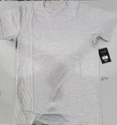 BLUE ICE MEN'S SHORT SLEEVE CREW NECK CLASSIC T-SHIRT SIZE: MEN L - HEATHER GRAY - Brand New