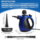 KLONA STEAM CLEANER MULTI-PURPOSE HANDHELD STEAM WITH 10 ACCESSORIES EM-307 - Like New