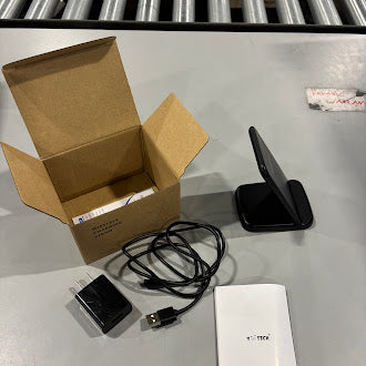 YOOTECH WIRELESS CHARGING STAND - BLACK - Like New