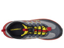 MERRELL KIDS' AGILITY PEAK TRAIL RUNNERS - SIZE: YOUTH 3 - GRAY LAVA - Brand New
