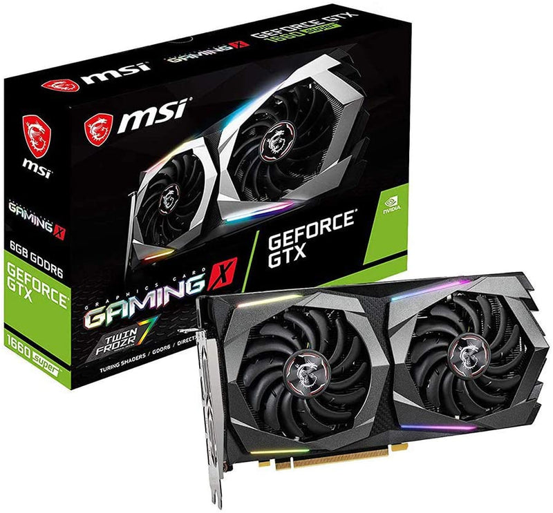 MSI Gaming GeForce GTX 1660 Super 6GB OC GTX-1660-SUPER-GAMING-X New