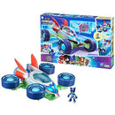 PJ Masks Heroes PJ Hero Vehicle Convertible PJ Hero Vehicle 3 Modes F7599 - Red - Like New