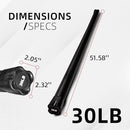 Signature Fitness Weighted Workout Bar Exercise Bar 30-Pound Multiple sizes - Brand New
