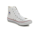 CONVERSE CHUCK TAYLOR ALL STAR CANVAS HI SIZE: MEN 5.5 WOMEN 7.5 OPTICAL WHITE - Like New