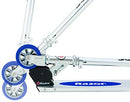 RAZOR AW KICK SCOOTER - WHEELIE BAR LIGHTWEIGHT FOLDABLE ALUMINUM FRAME - BLUE - Like New