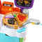 LEAPFROG BUILD-A-SLICE PIZZA CART FRUSTRATION FREE PACKAGING MULTICOLOR - Like New