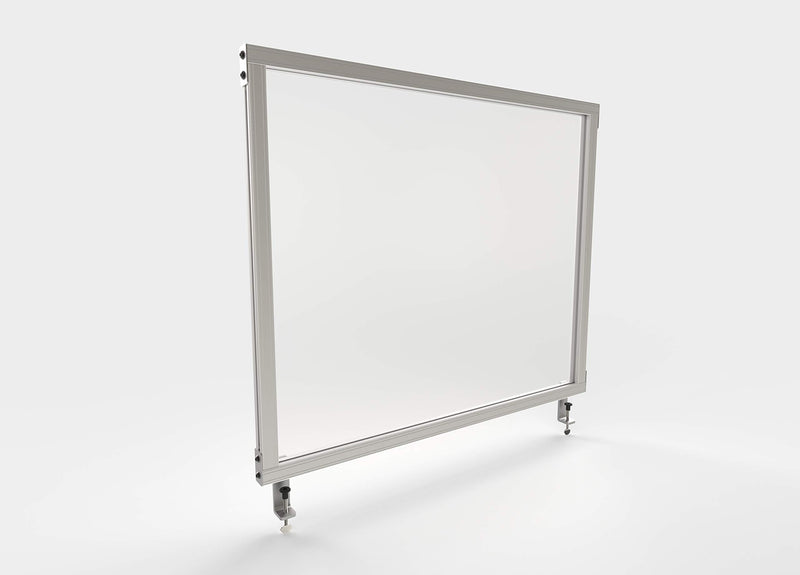GHENT DESKTOP ACRYLIC PROTECTION SCREEN 59" X 1" X 24" FROSTED (DPSF2459A) - Brand New