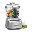 CUISINART ELEMENTAL 4-CUP CHOPPER/GRINDER ECH-4SVFR - GUNMETAL - SILVER - Like New