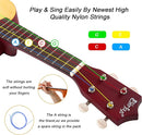 Everjoys Soprano Ukulele Beginner Pack-21" All In One Kit - Rainbow String - Like New