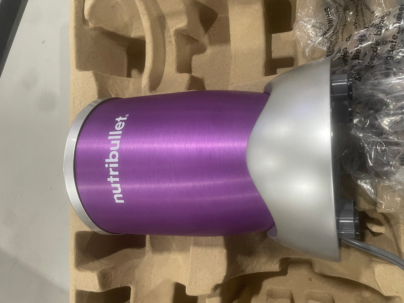 NUTRIBULLET PRO 32 OZ. 900 WATTS PERSONAL BLENDER - PURPLE - Like New